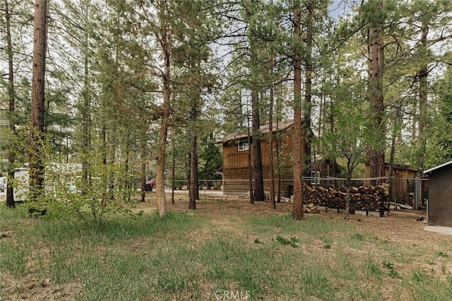 921 Anita Ave, Big Bear City, CA 92314 - view of yard with fence