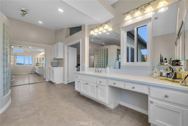 27055 Big Horn Mountain Way, Yorba Linda, CA 92887 - full bath with tile patterned flooring and vanity