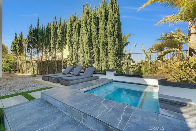 27055 Big Horn Mountain Way, Yorba Linda, CA 92887 - outdoor pool with a fenced backyard and a patio