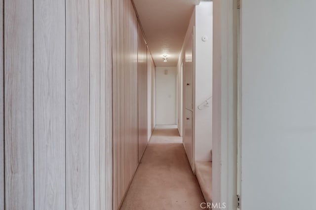 1947 Palacios Dr, San Pedro, CA 90732 - hall featuring light colored carpet and wood walls