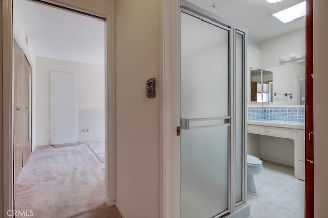 1947 Palacios Dr, San Pedro, CA 90732 - full bathroom featuring a stall shower and toilet