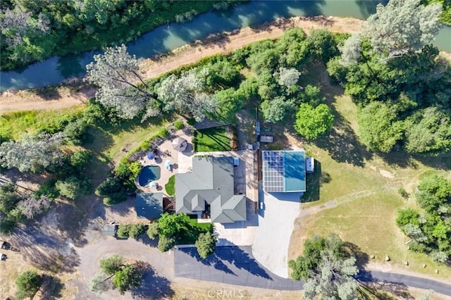 aerial view of property and surrounding area