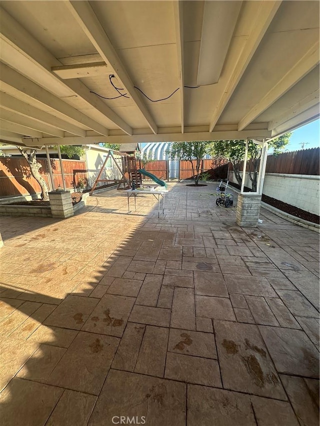 7918 Kyle St, Sunland, CA 91040 - view of patio / terrace featuring a storage shed, a fenced backyard, and an outbuilding