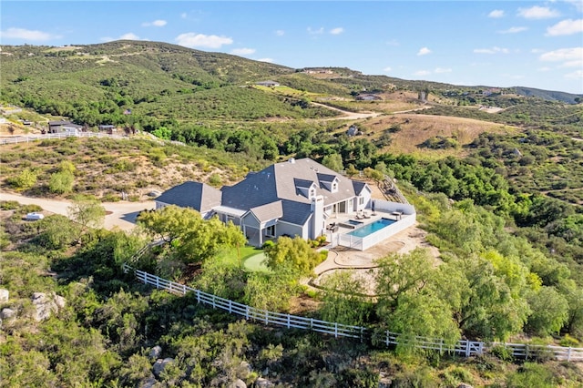 40267 Scanlon Rd, Temecula, CA 92592 - aerial view of property and surrounding area featuring a pool area