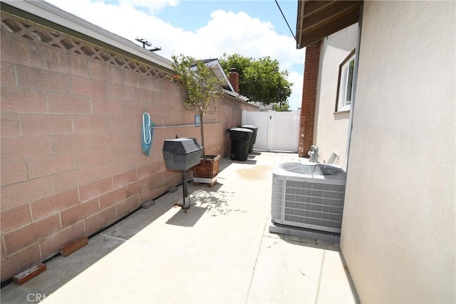 5309 Emerald St, Torrance, CA 90503 - view of patio with cooling unit and fence