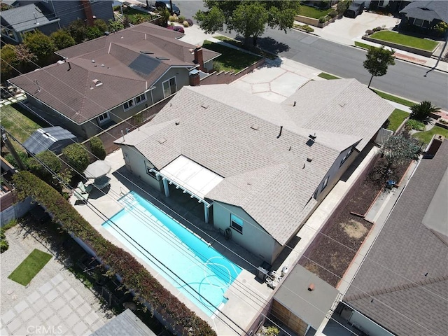 5309 Emerald St, Torrance, CA 90503 - aerial view of residential area with a pool