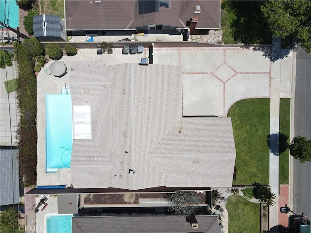 5309 Emerald St, Torrance, CA 90503 - drone / aerial view of a pool area