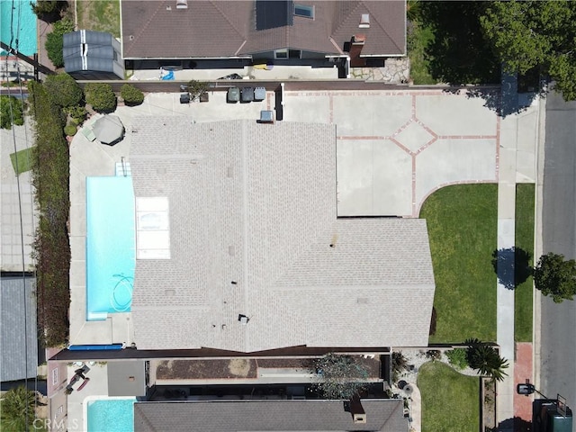 5309 Emerald St, Torrance, CA 90503 - aerial view of a pool area