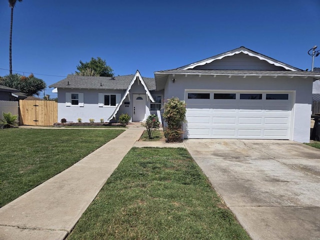 852 5th St, Imperial Beach, CA 91932 - ranch-style house featuring an attached garage, driveway, and stucco siding