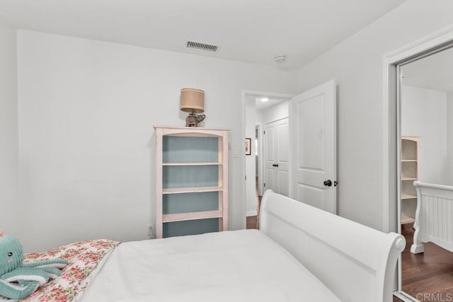 852 5th St, Imperial Beach, CA 91932 - bedroom with dark wood finished floors