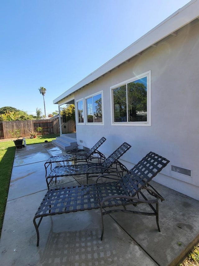852 5th St, Imperial Beach, CA 91932 - view of patio featuring fence