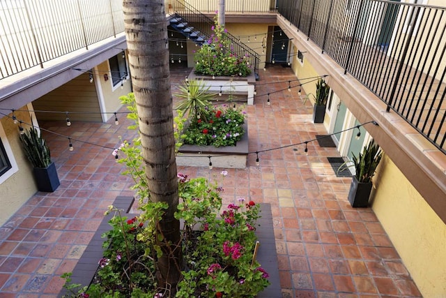 1002 30th St Unit 206, San Diego, CA 92102 - view of patio / terrace with stairs