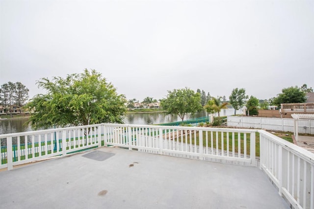 28679 Corte Capri, Menifee, CA 92584 - view of patio / terrace with a water view