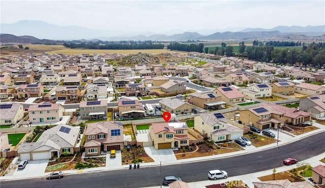 28400 Memory Ln, Winchester, CA 92596 - aerial perspective of suburban area featuring mountains