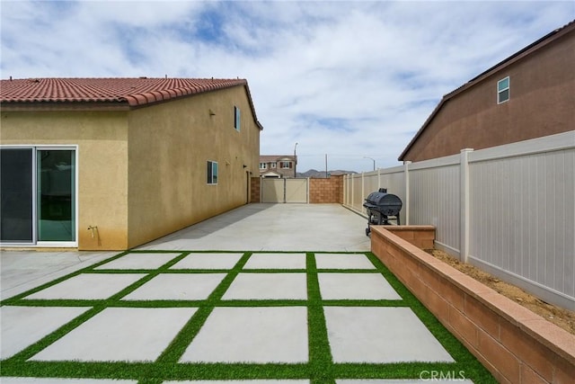 28400 Memory Ln, Winchester, CA 92596 - view of patio / terrace with a fenced backyard and a grill