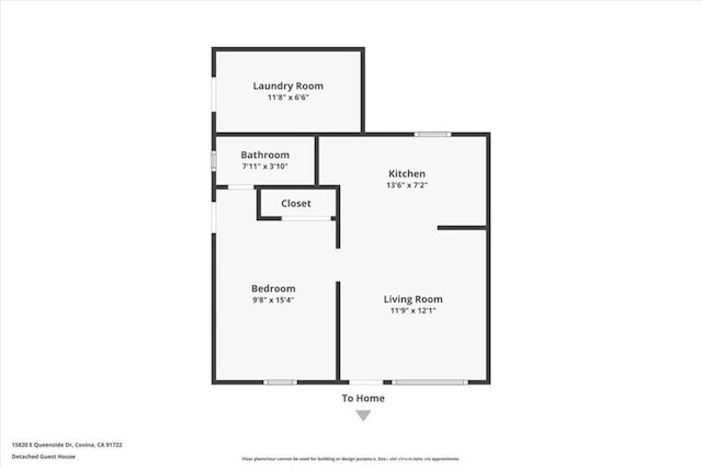 15820 E Queenside Dr, Covina, CA 91722 - room layout