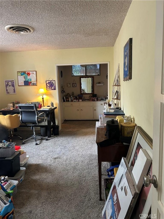 8900 Geyser Ave, Northridge, CA 91324 - office space featuring carpet floors and a textured ceiling
