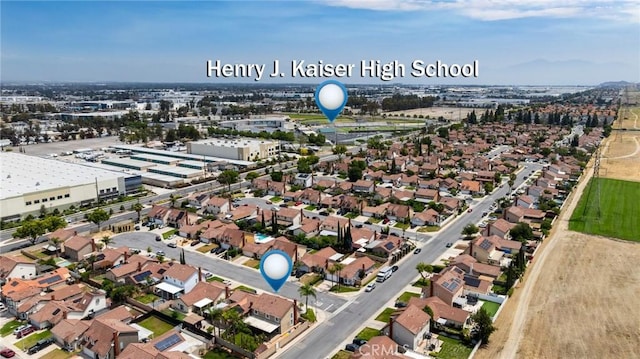 11396 Burl Dr, Fontana, CA 92337 - aerial overview of property's location