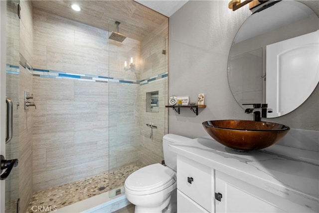 29386 Via Napoli, Laguna Niguel, CA 92677 - full bathroom with a stall shower, toilet, and vanity