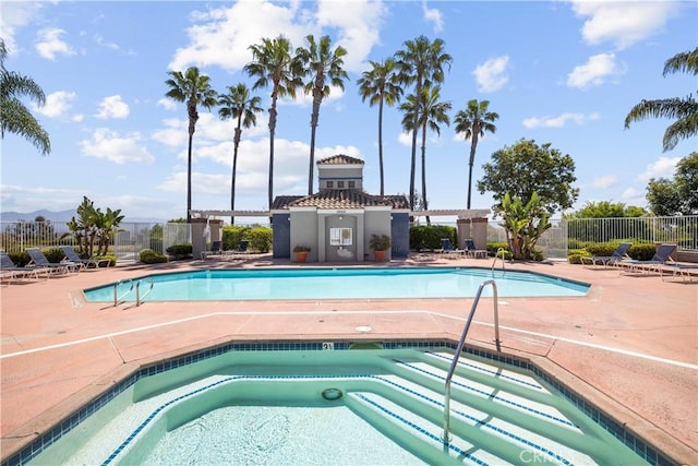 29386 Via Napoli, Laguna Niguel, CA 92677 - community pool with a patio and a hot tub