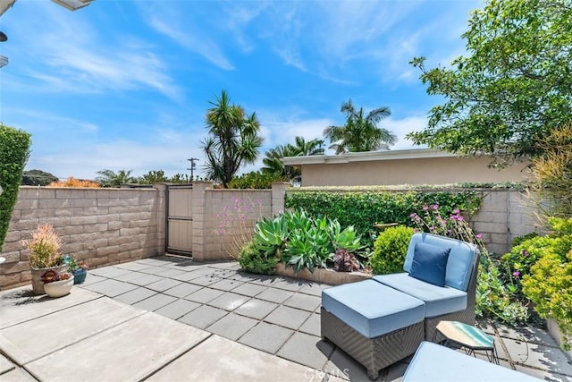 33926 La Serena Dr Unit 7, Dana Point, CA 92629 - view of patio / terrace with a gate