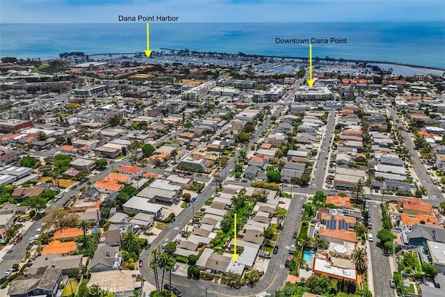 33926 La Serena Dr Unit 7, Dana Point, CA 92629 - aerial perspective of suburban area featuring a nearby body of water