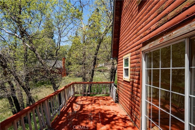 29219 Lyon Dr, Cedar Glen, CA 92321 - view of deck