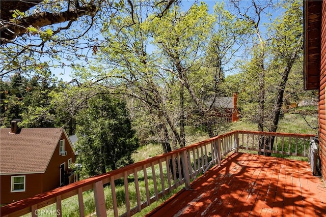 29219 Lyon Dr, Cedar Glen, CA 92321 - view of deck