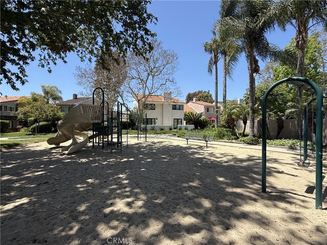 306 Vista Trucha, Newport Beach, CA 92660 - communal playground featuring a residential view and fence