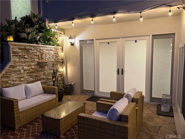 306 Vista Trucha, Newport Beach, CA 92660 - view of patio featuring outdoor lounge area