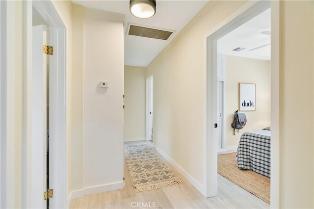 524 N Paulina Ave, Redondo Beach, CA 90277 - hall featuring light wood-style floors and baseboards