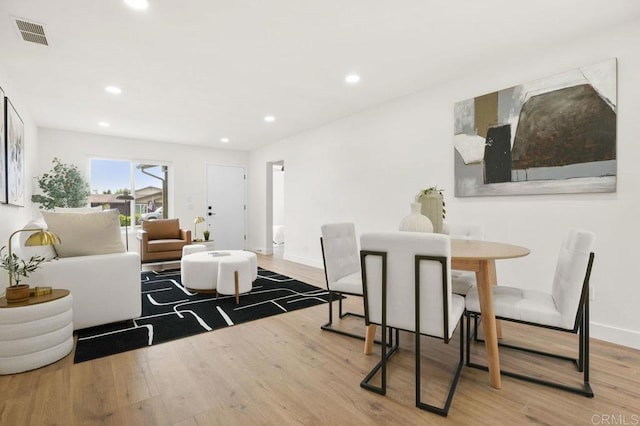 1744 Round Tree Dr, Oceanside, CA 92056 - living area with wood finished floors, recessed lighting, and baseboards
