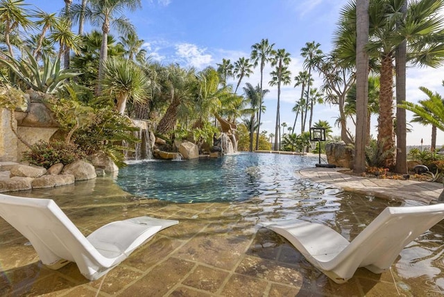 18127 Via Roswitha, Rancho Santa Fe, CA 92067 - outdoor pool featuring a patio
