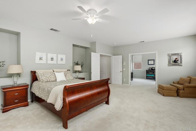 6628 Sitio Sago, Carlsbad, CA 92011 - bedroom featuring carpet flooring and ceiling fan