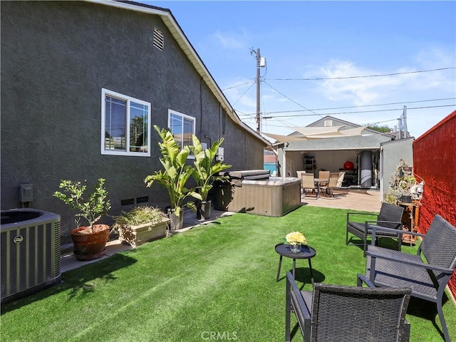 8110 Lesner Ave, Lake Balboa, CA 91406 - view of yard featuring a patio and an outdoor structure
