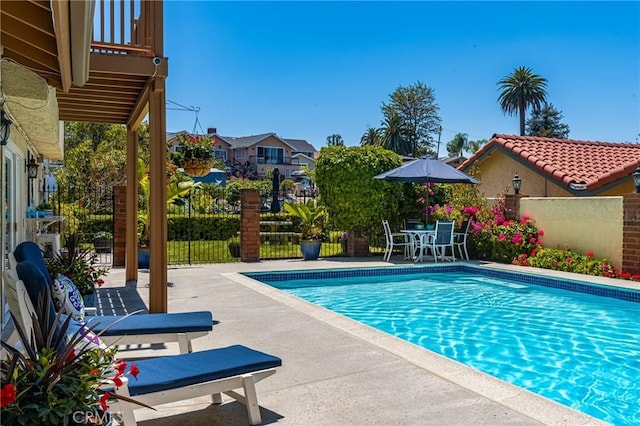 15541 Olive Branch Dr, La Mirada, CA 90638 - view of swimming pool featuring a patio
