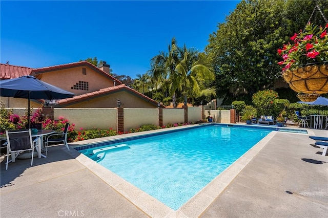 15541 Olive Branch Dr, La Mirada, CA 90638 - view of swimming pool featuring a patio