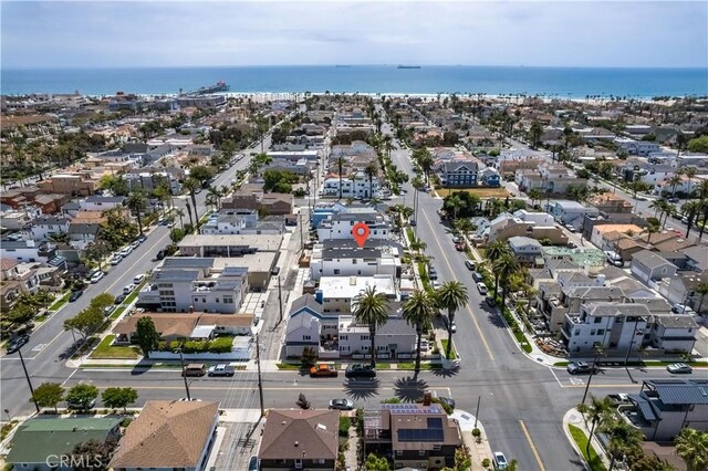 518 8th St, Huntington Beach, CA 92648 - aerial view of residential area with a large body of water