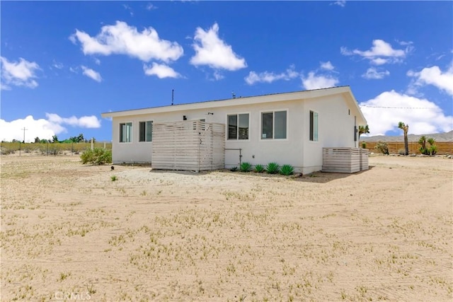 1809 Delgada Ave, Landers, CA 92285 - view of rear view of house