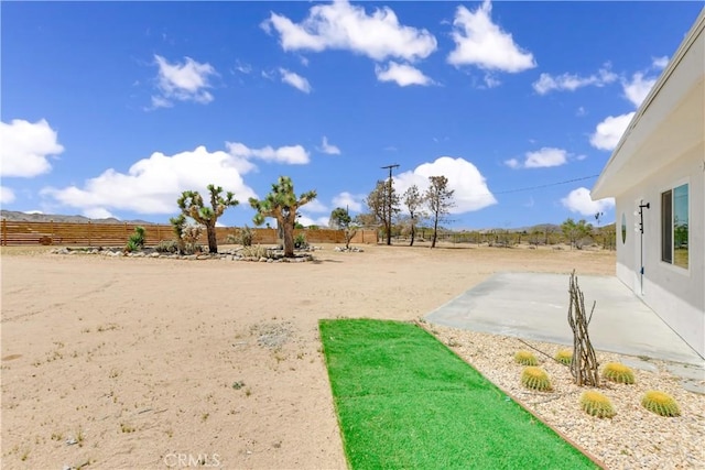 1809 Delgada Ave, Landers, CA 92285 - fenced backyard featuring a patio