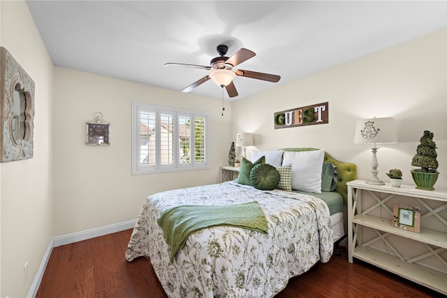 2 Anglesite, Rancho Santa Margarita, CA 92688 - bedroom featuring wood finished floors, baseboards, and a ceiling fan