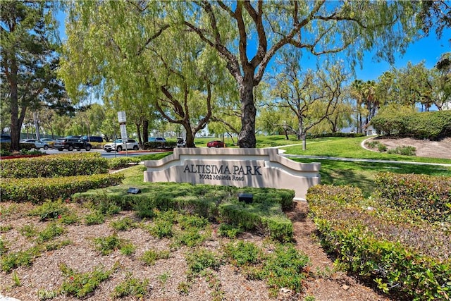 2 Anglesite, Rancho Santa Margarita, CA 92688 - community / neighborhood sign featuring a yard