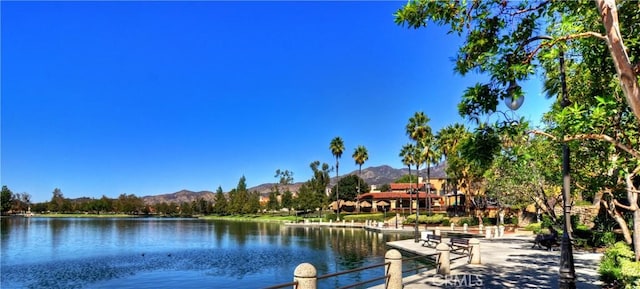 2 Anglesite, Rancho Santa Margarita, CA 92688 - dock area featuring a water and mountain view