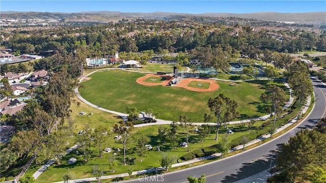 2 Anglesite, Rancho Santa Margarita, CA 92688 - aerial overview of property's location featuring a mountainous background