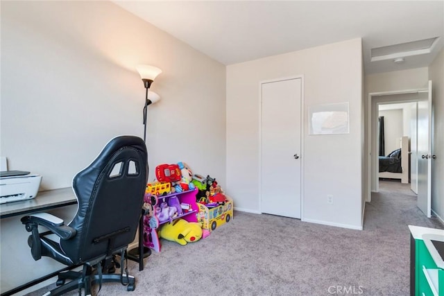 1113 Juniper Ct, San Jacinto, CA 92582 - home office with carpet floors and baseboards