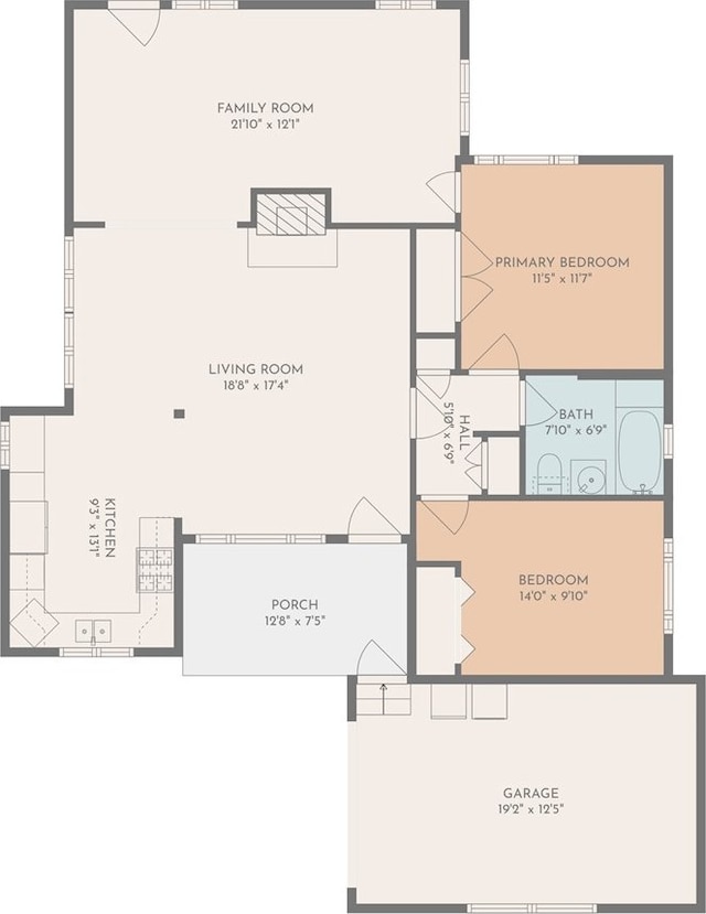 3235 Faust Ave, Long Beach, CA 90808 - floor plan / room layout