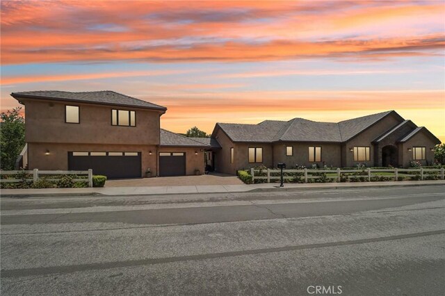 4004 Snowgoose St, Simi Valley, CA 93065 - traditional-style home with fence, concrete driveway, a garage, and stucco siding