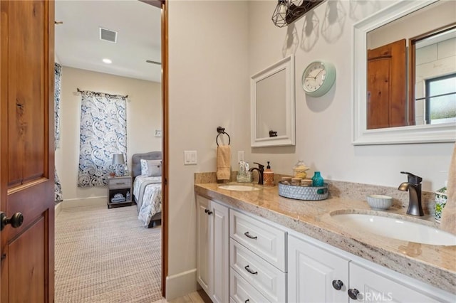 4004 Snowgoose St, Simi Valley, CA 93065 - ensuite bathroom with double vanity and baseboards