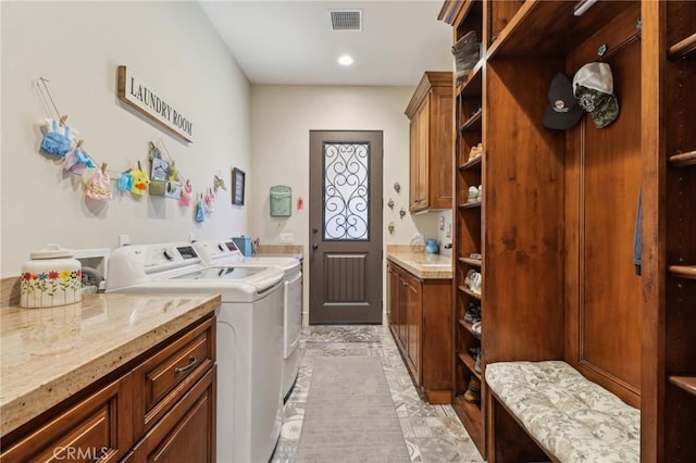 4004 Snowgoose St, Simi Valley, CA 93065 - laundry area featuring washer and dryer and cabinet space