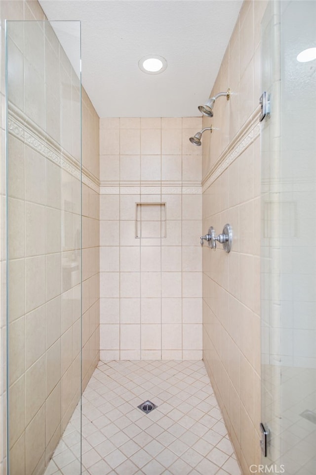 32429 Castle Ct, Temecula, CA 92592 - bathroom with a shower stall and recessed lighting